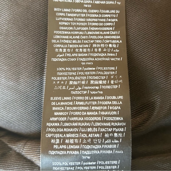 GUESS Leather Jacket - Picture 5 of 5